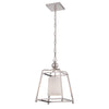 2240-PN Libby Langdon for Crystorama Sylvan 1 Light Mini Pendant | Main Image