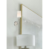 Crystorama Sylvan 4.75'' Sconce in Polished Nickel - Lifestyle View