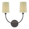 2242-DB Libby Langdon Sylvan 2 Light Sconce | Main Image