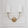 2242-VG Libby Langdon Sylvan 2 Light Sconce | Lifestyle Image