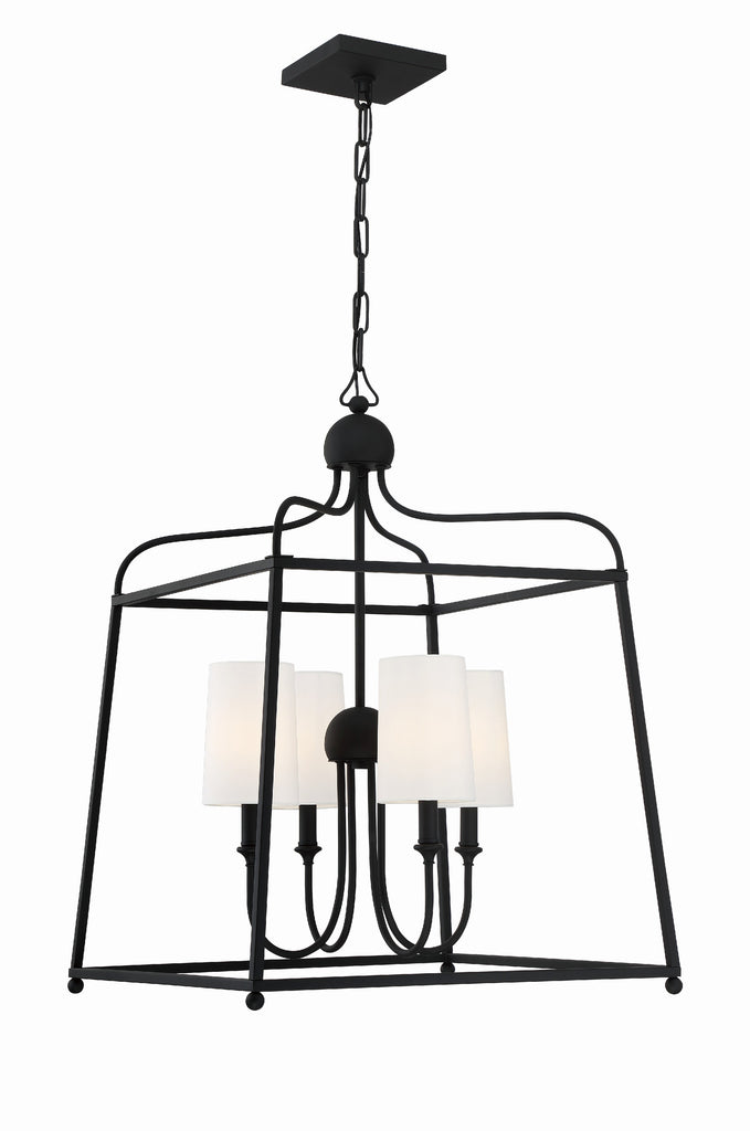 2244-BF_ULN Libby Langdon Sylvan 4 Light Lantern Chandelier | Main Image