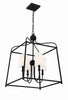 2244-BF_ULN Libby Langdon Sylvan 4 Light Lantern Chandelier | Alternate Image