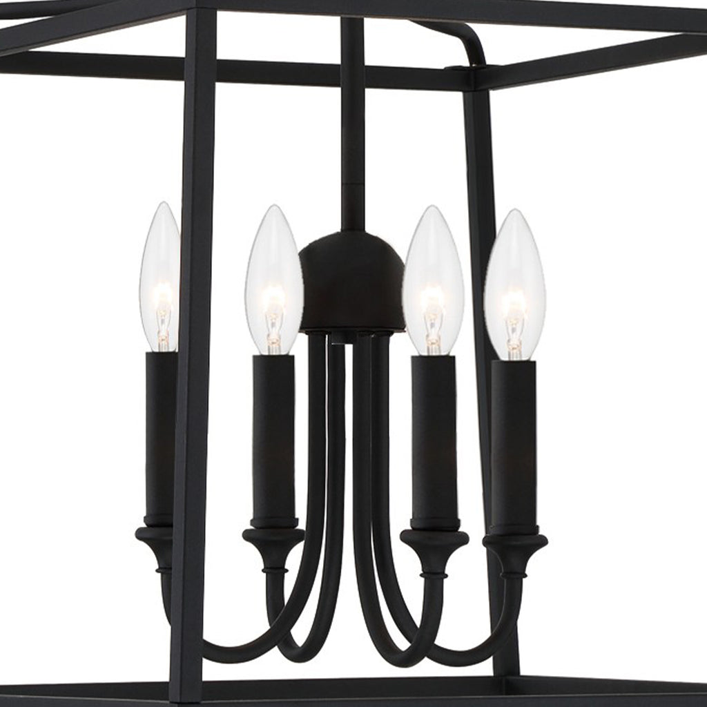 2245-BF_NOSHADE Libby Langdon Sylvan 4 Light Lantern Chandelier | Alternate Image