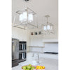 Crystorama Sylvan 16'' Chandelier in Polished Nickel - Lifestyle View