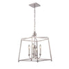 2245-PN_NOSHADE Libby Langdon Sylvan 4 Light Lantern Chandelier | Alternate Image