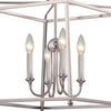 2245-PN_NOSHADE Libby Langdon Sylvan 4 Light Lantern Chandelier | Alternate Image