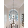 Crystorama Sylvan 40'' Chandelier in Polished Nickel - Lifestyle View