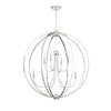 2246-PN_NOSHADE Libby Langdon Sylvan 8 Light Chandelier | Main Image