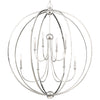 2246-PN_NOSHADE Libby Langdon Sylvan 8 Light Chandelier | Alternate Image