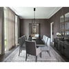 Crystorama Sylvan 42'' Linear Chandelier in Black Forged - Lifestyle View