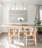 2249-PN Libby Langdon Sylvan 8 Light Linear Chandelier | Lifestyle Image