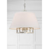 Crystorama Westwood 16'' Chandelier in Polished Nickel - Lifestyle View