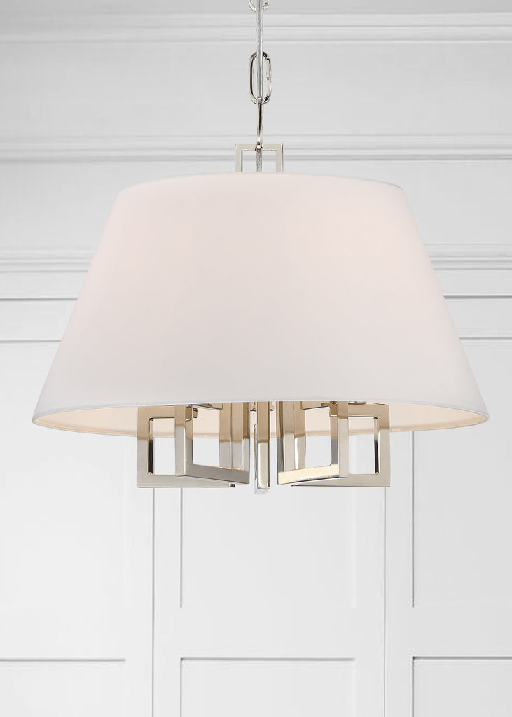 2255-PN Westwood 16'' Chandelier | Lifestyle Image