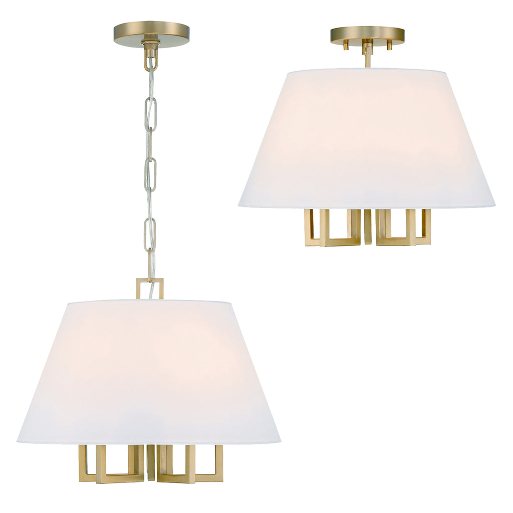 2255-VG Westwood 16'' Chandelier | Alternate Image