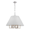 Crystorama-OPEN-BOX Libby Langdon Westwood 6 Light Chandelier in Polished Nickel - Additional View