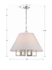 Crystorama-OPEN-BOX Libby Langdon Westwood 6 Light Chandelier - Product Dimensions
