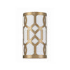 Crystorama Jennings 6.5'' Sconce in Aged Brass - Additional View