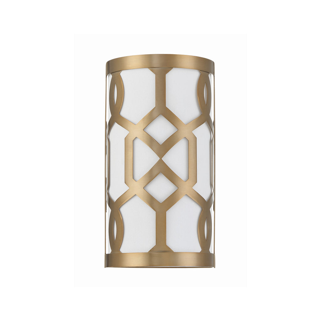 Crystorama Jennings 6.5'' Sconce in Aged Brass - Additional View
