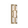 Crystorama Jennings 6.5'' Sconce in Aged Brass - Additional View