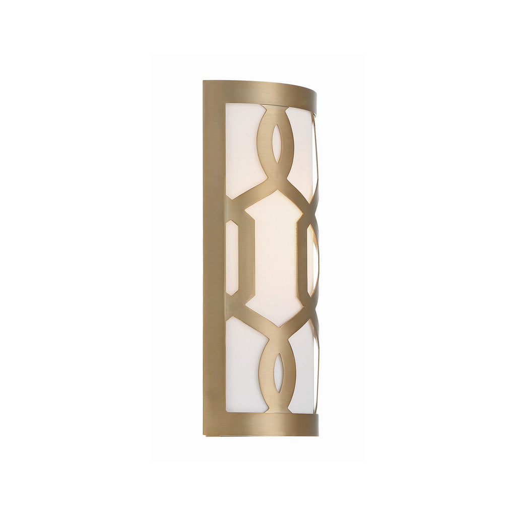 Crystorama Jennings 6.5'' Sconce in Aged Brass - Additional View