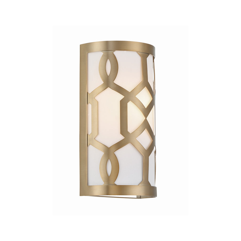 Crystorama Jennings 6.5'' Sconce in Aged Brass - Additional View