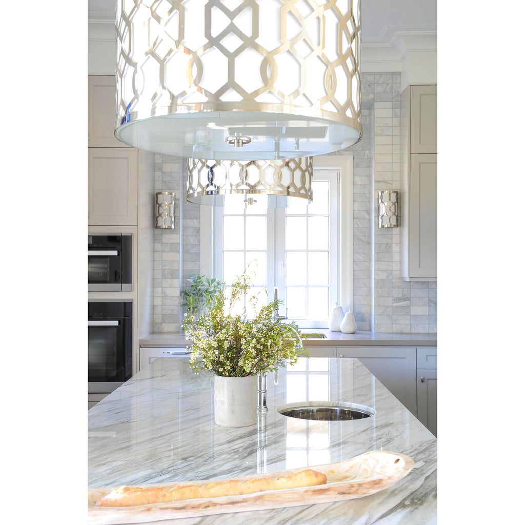 Crystorama Jennings 6.5'' Sconce in Polished Nickel - Lifestyle View