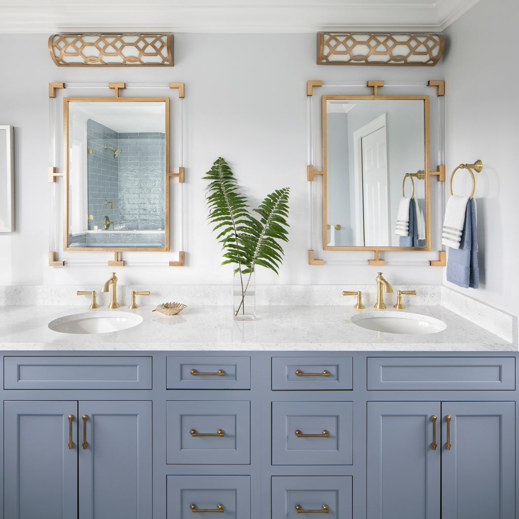 2264-AG-LED Jennings 24'' Integrated LED Bathroom Vanity | Lifestyle Image