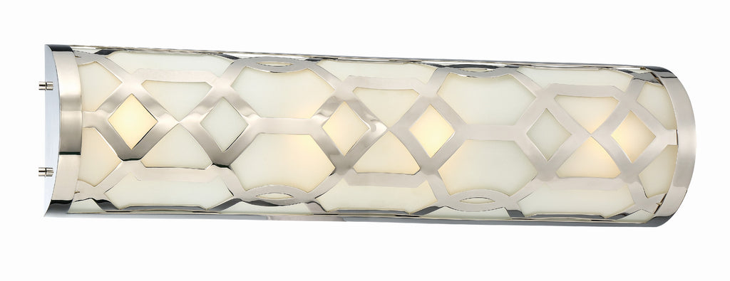 2264-PN-LED Jennings 24'' Integrated LED Bathroom Vanity | Main Image