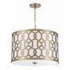 Crystorama Jennings 24.25'' Pendant in Aged Brass - Additional View