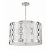 Crystorama Jennings 24.25'' Pendant in Polished Nickel - Additional View