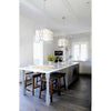 Crystorama Jennings 24.25'' Pendant in Polished Nickel - Lifestyle View
