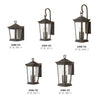 2364MB-LL Bromley 2 Light Transitional Outdoor Wall Mount | Alternate Image