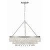 Crystorama Calypso 25'' Chandelier in Polished Chrome - Additional View