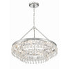 Crystorama Calypso 25'' Chandelier in Polished Chrome - Additional View