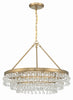 237-VG Calypso 6 Light Chandelier | Alternate Image