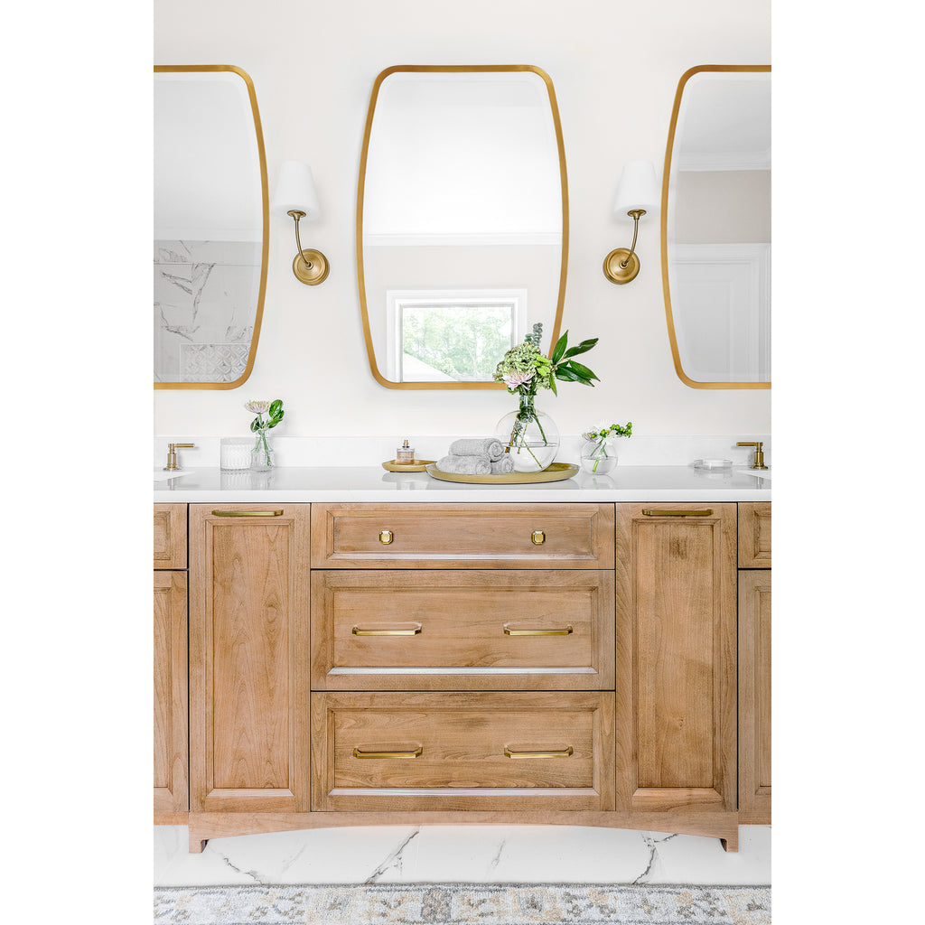 Crystorama Sylvan 6'' Sconce in Vibrant Gold - Lifestyle View