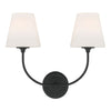 2442-OP-BF Libby Langdon Sylvan 2 Light Sconce | Main Image