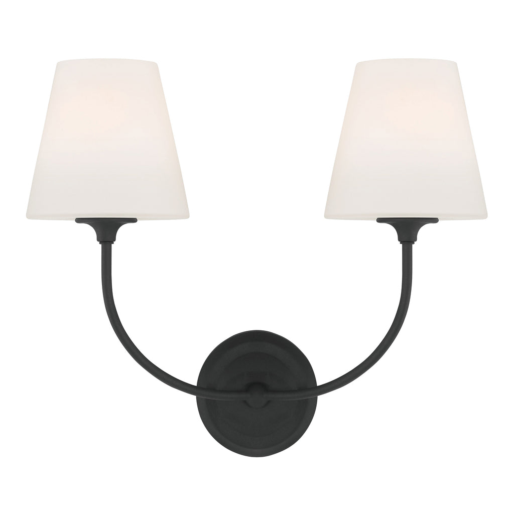 2442-OP-BF Libby Langdon Sylvan 2 Light Sconce | Main Image