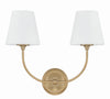 2442-OP-VG Libby Langdon Sylvan 2 Light Sconce | Alternate Image