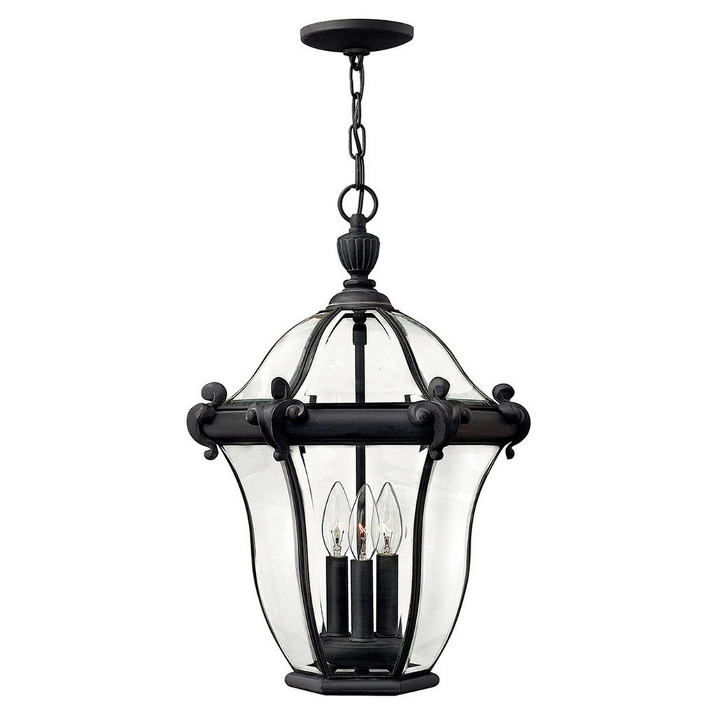 2442CB San Clemente 3 Light Traditional Outdoor Chandelier Main Image