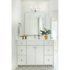 Crystorama Sylvan 23.25'' Bathroom Vanity in Polished Chrome - Lifestyle View