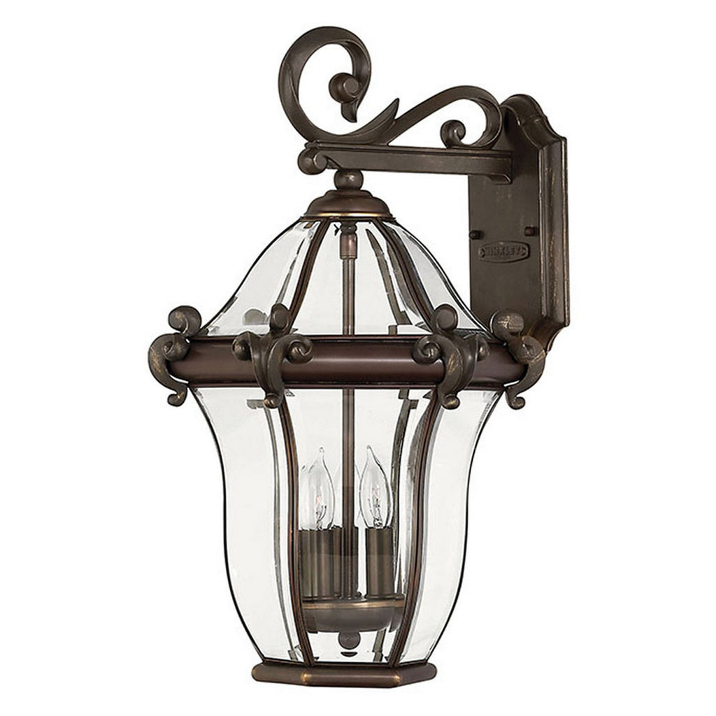 2444CB San Clemente 3 Light Traditional Outdoor Wall Mount Main Image