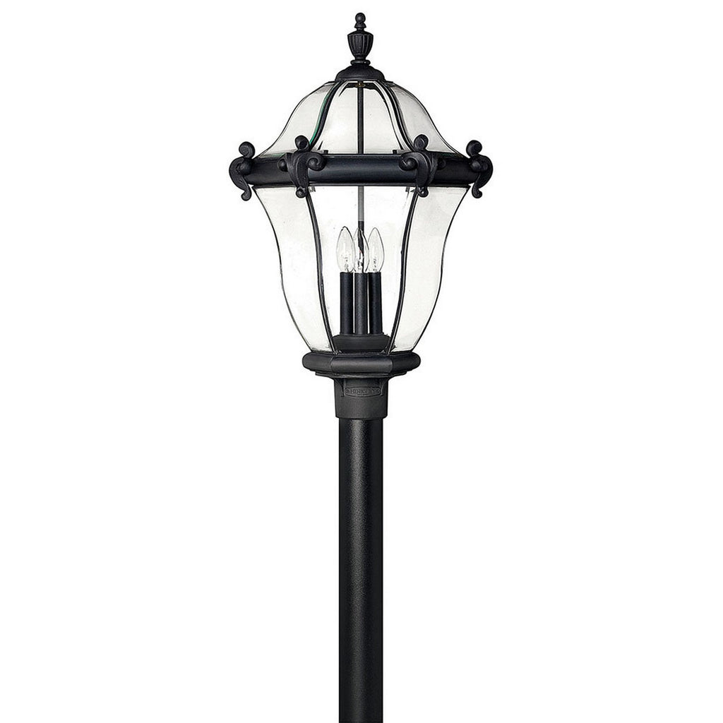 2447CB San Clemente 3 Light Traditional Outdoor Post/Pier Mount Main Image