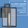 2590BK-LL Max 1 Light Industrial Outdoor Wall Mount | Alternate Image