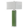 Tropical Green Table Lamp - Luxury Lighting- Alternate Image