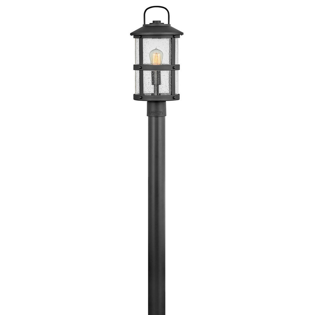 2687BK-LL Lakehouse 1 Light Outdoor Post/Pier Mount|Main Image