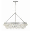 Crystorama Calypso 30'' Chandelier in Polished Chrome - Additional View
