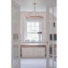 Crystorama Calypso 30'' Chandelier in Vibrant Gold - Lifestyle View