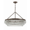 Crystorama Calypso 30'' Chandelier in Vibrant Bronze - Additional View