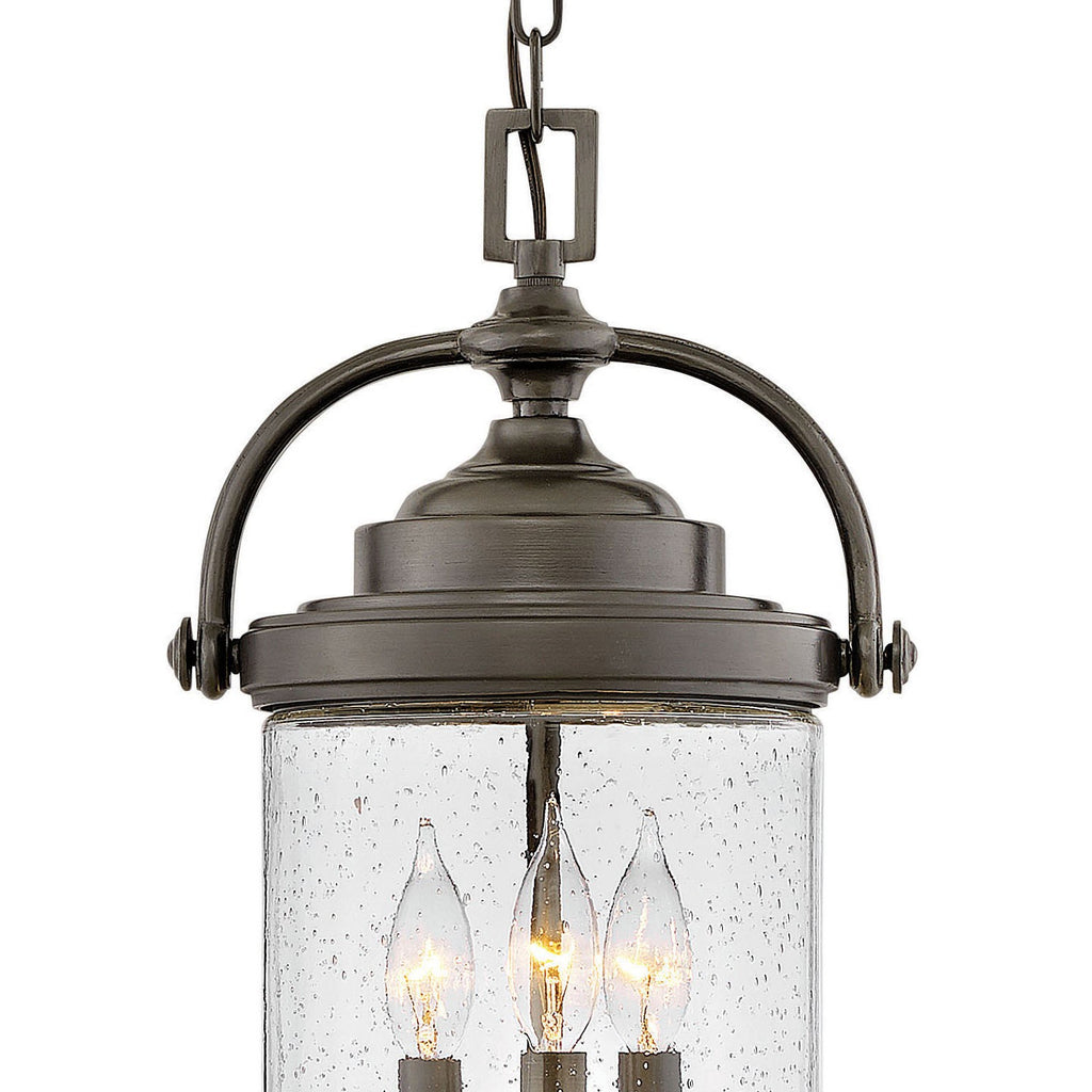 2752OZ Willoughby 3 Light Industrial Outdoor Chandelier | Alternate Image